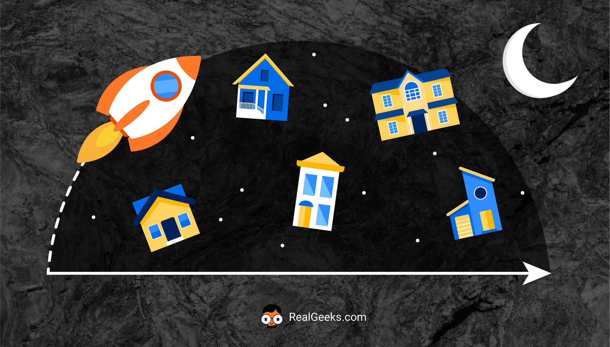 rocket-launch-starting-point-real-estate-business