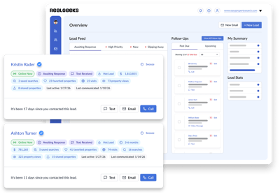 Geek Verified Leads Hero Graphic