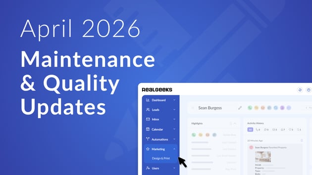 Thumbnail - April ‘26   Maintenance & Quality Updates
