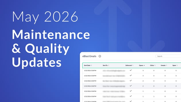 Thumbnail - May ‘26   Maintenance & Quality Updates