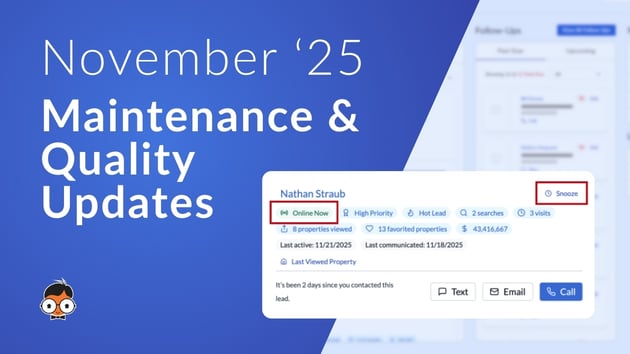 Thumbnail - November ‘25   Maintenance & Quality Updates