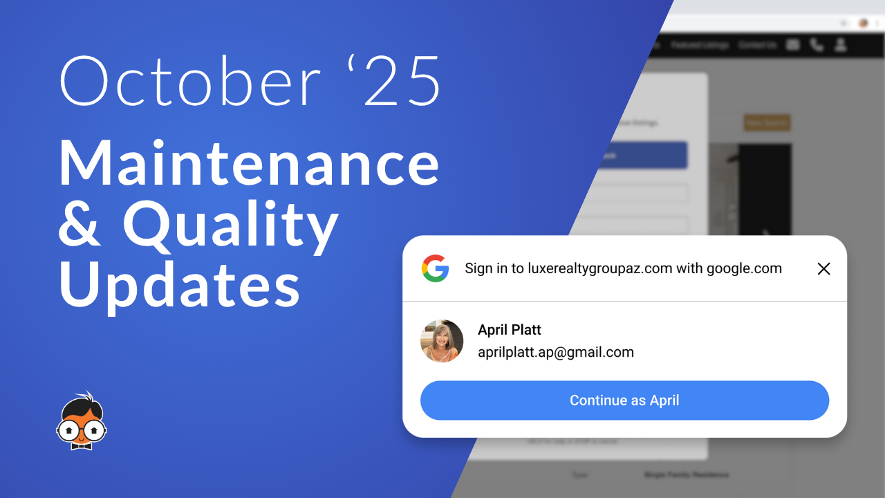 Thumbnail - October ‘25   Maintenance & Quality Updates