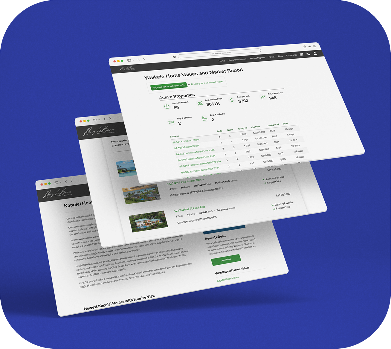Real Geeks SEO Fast Track Page Mockup 3pk 3