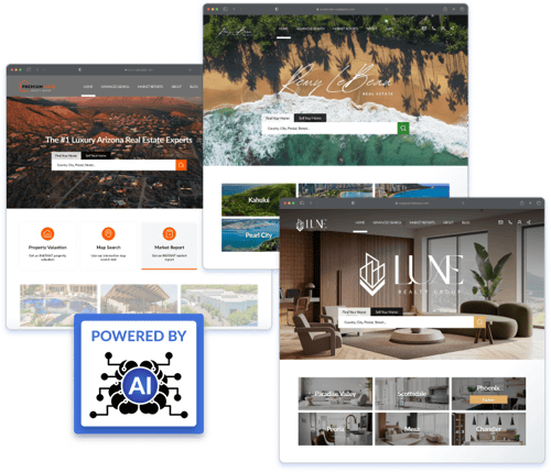 Real Geeks Websites Powered by AI SEO Fast Track Mobile