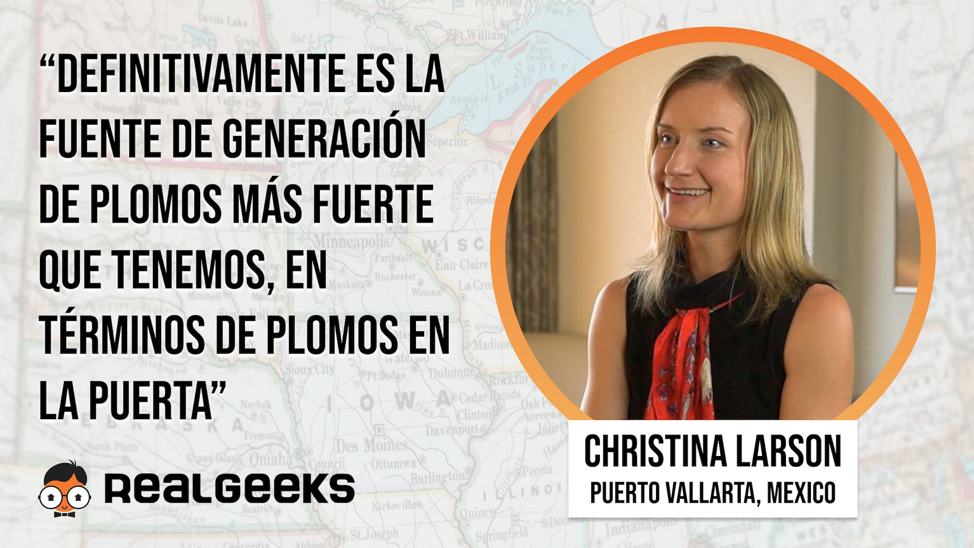 Testimonio de Real Geeks Review: Christina Larson de Boardwalk Realty PV