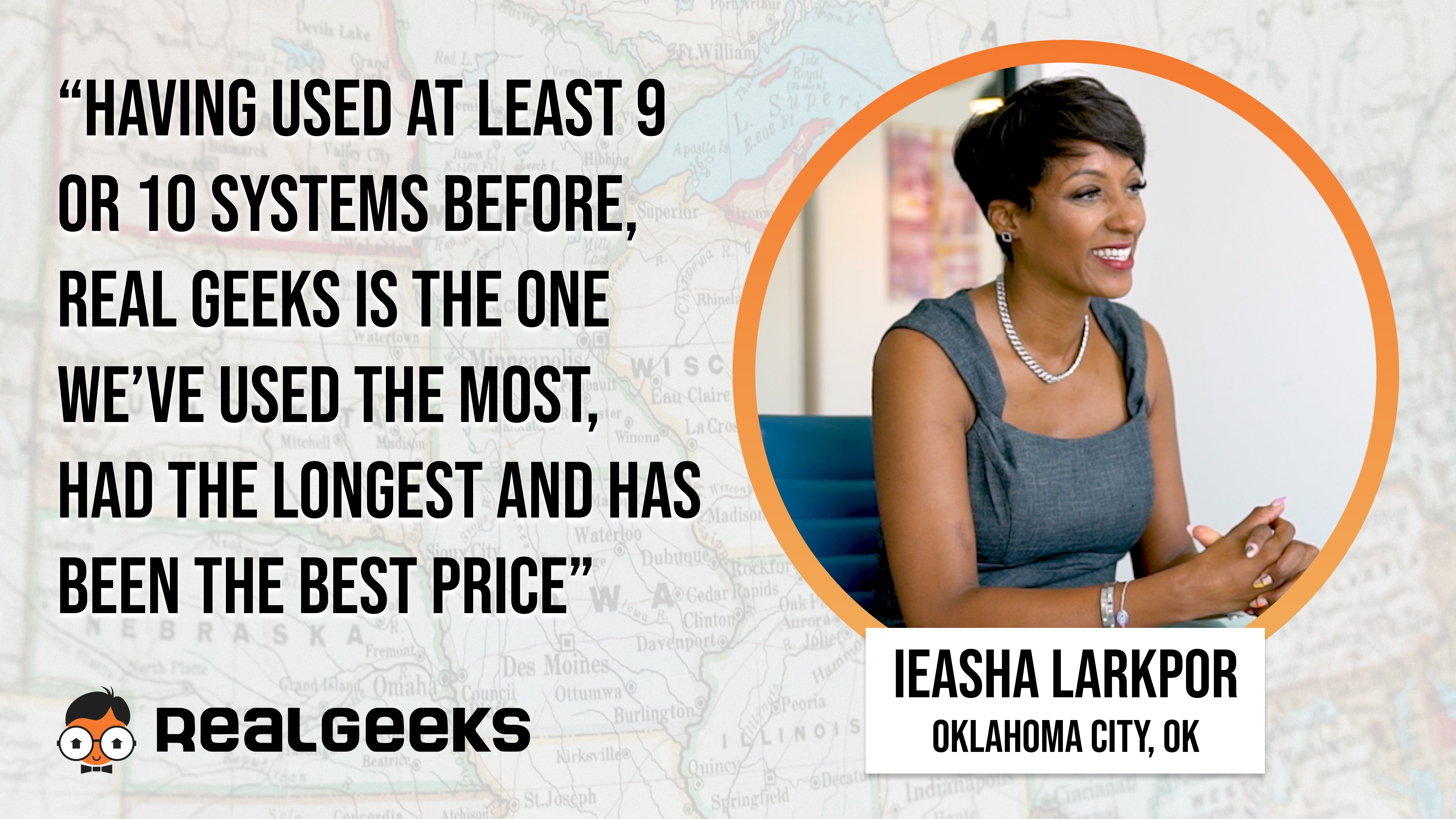 Real Geeks Review: Ieasha Larkpor