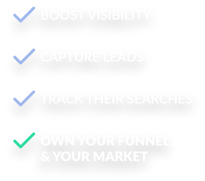 Mobile Website IDX Checkmarks White