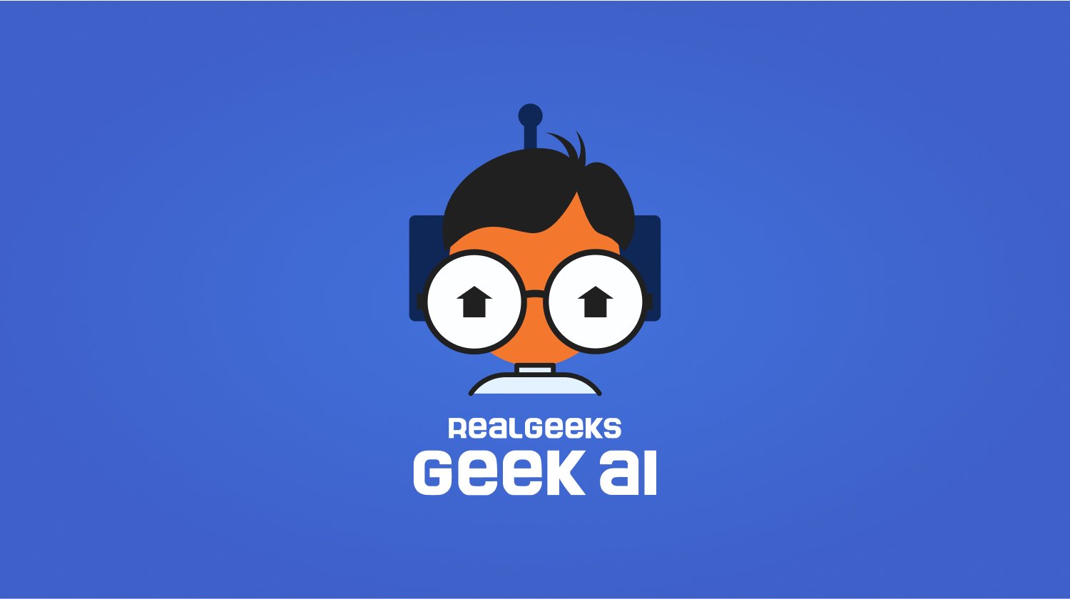 Real Geeks Geek AI Card Graphic