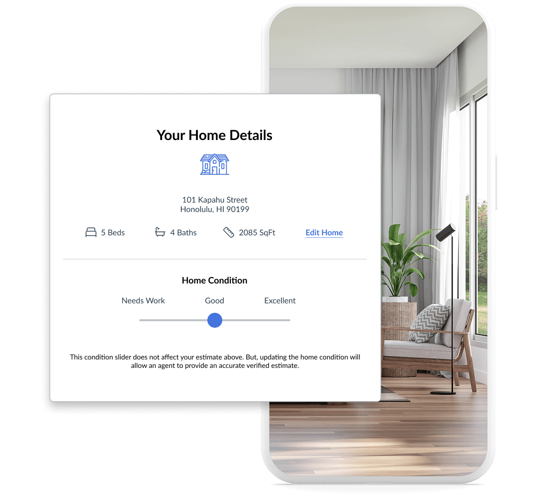 Your Home Details EstateIQ Graphic Royal Blue