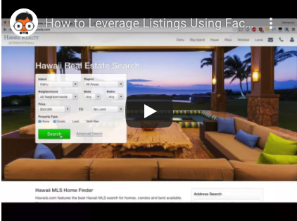 Leverage Your Listings Through Facebook Marketing
