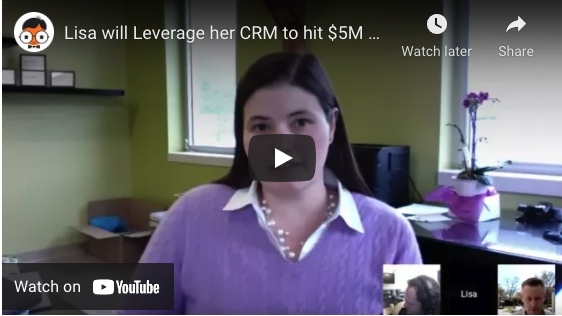 How Lisa will Leverage her CRM to hit $5M GCI in 2018