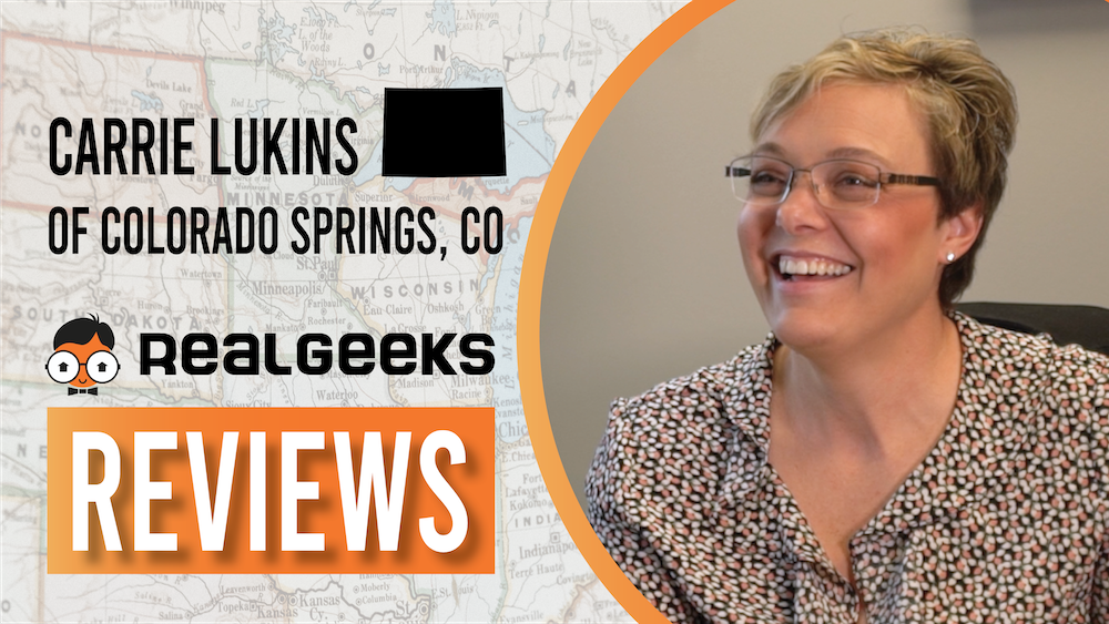 Real Geeks Reviews: Carrie Lukins of Sell State Alliance Realty, Colorado Springs, Colorado