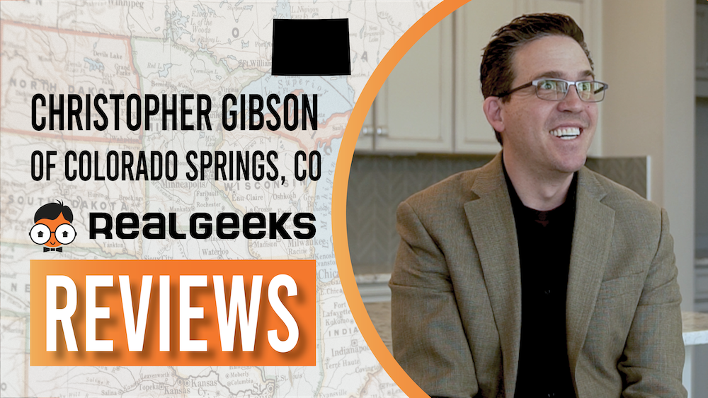 Real Geeks Reviews: Christopher Gibson, Owner of RealtyOfCO.com | Gibson Home Loans, Colorado Springs
