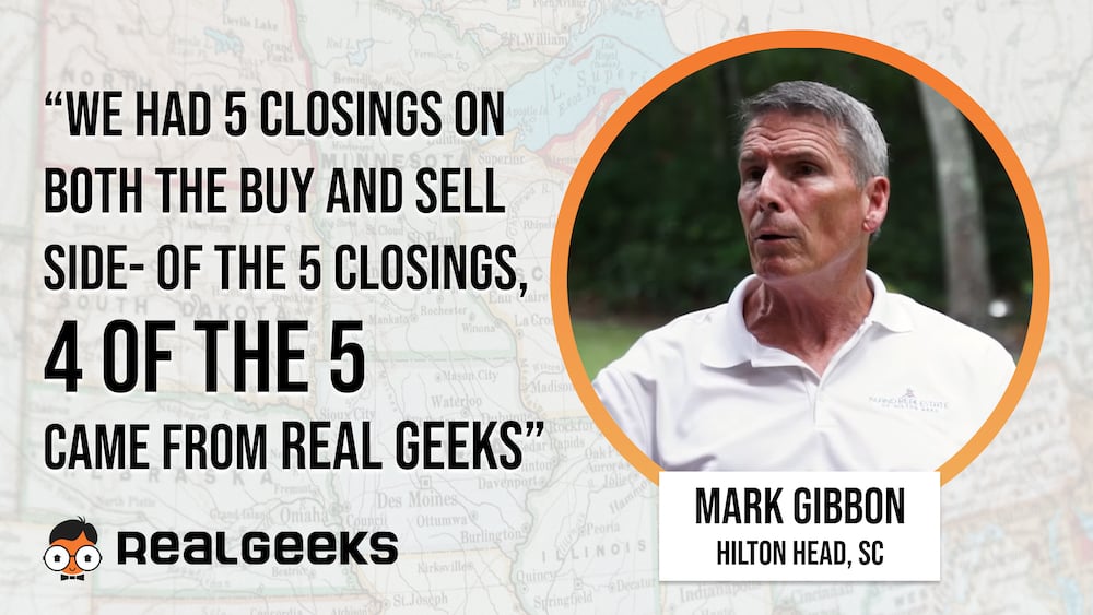 Real Geeks Reviews: Mark Gibbon of Island Real Estate - Hilton Head, South Carolina.
