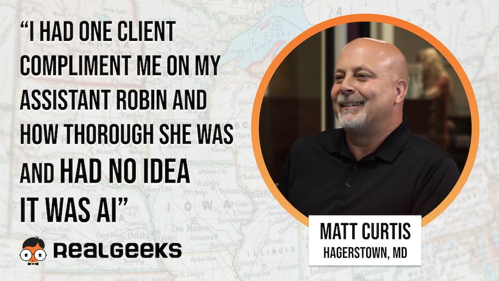 Real Geeks Reviews: Matt Curtis of Curtis Home Team Berkshire Hathaway Hagerstown, MD on Geek AI