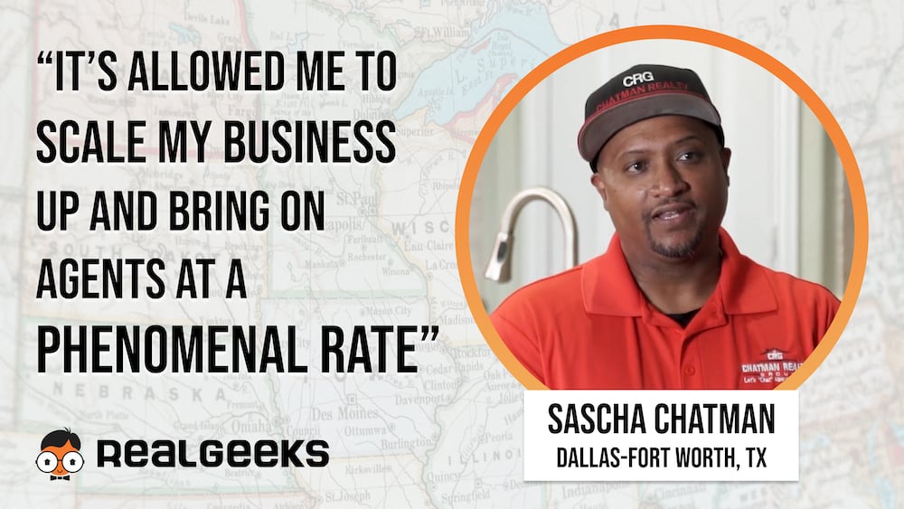 Real Geeks Review: Sascha Chatman of Chatman Realty Group