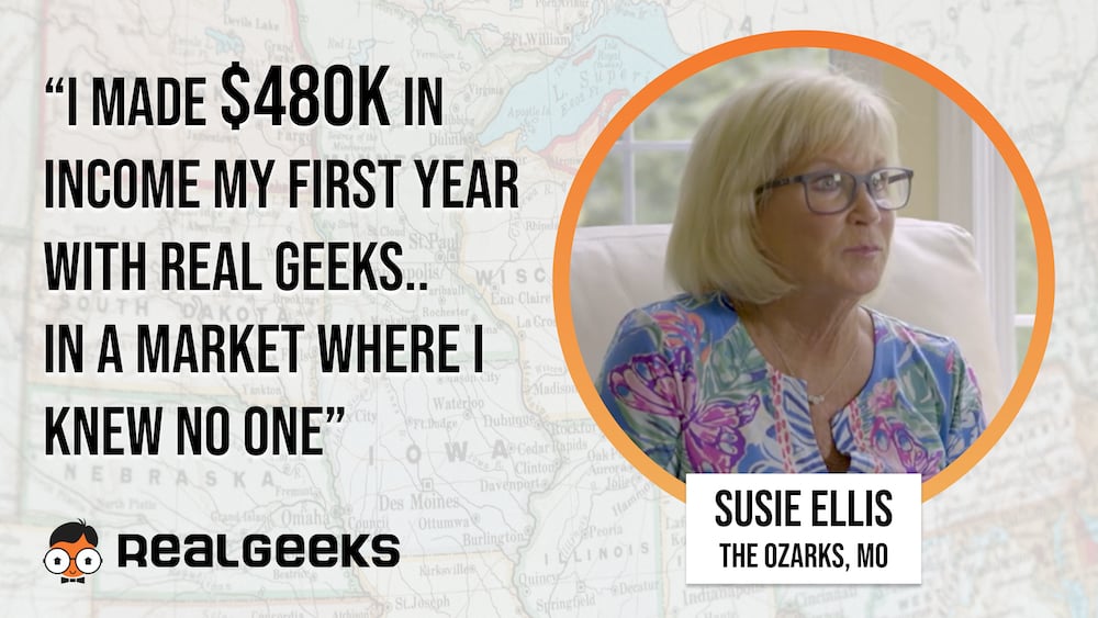 Real Geeks Reviews: Susie Ellis of Exp Realty, Lake of the Ozarks, Missouri.