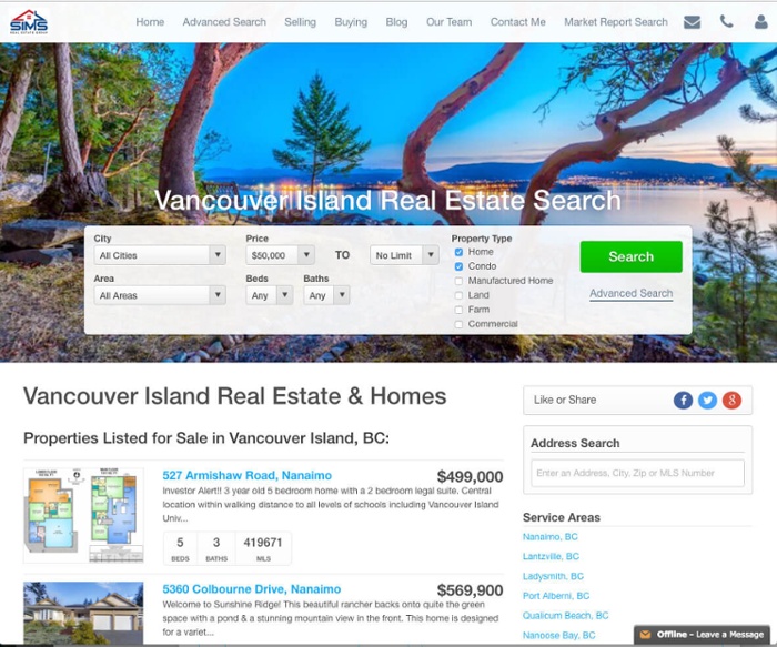 Real Geeks Review: Sims Real Estate Group powered by eXp Realty