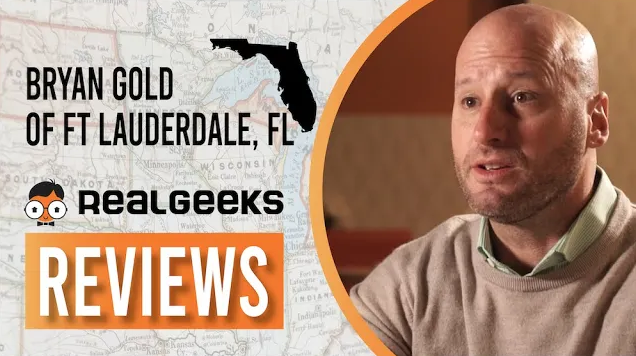 Real Geeks Reviews: Bryan Gold of Compass Real Estate, Fort Lauderdale, Florida