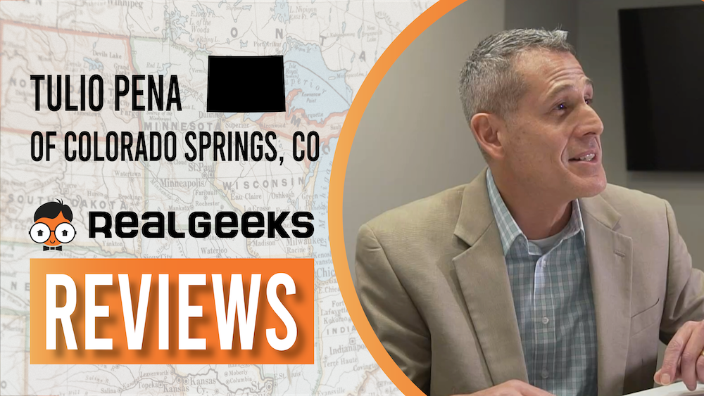 Real Geeks Reviews: Tulio Pena of KW Pena Team, Colorado Springs, Colorado